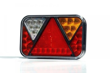 Lampa prawa tył led 12V+cofania, tablica, canbus