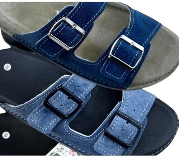 Удобные шлепанцы Traczyk Натуральная кожа бежевая fusbet R.41