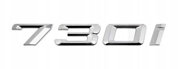 BMW 730i EMBLEMAT ZNACZEK CYFERKI NAKLEJKA NAPIS