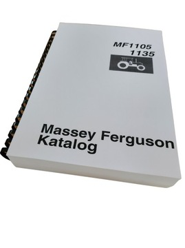 Каталог запчастей MASSEY FERGUSON 1105, 1135