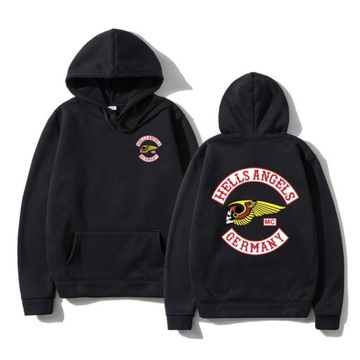 Hoodie Men Sweatshirt Hells Angels Germany Motorcycle Club