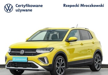 Volkswagen T-Cross SUV 1.5 TSI 150KM 2024 Volkswagen T-Cross 1.5 TSI 150KM Style DSG Cyfrowe Zegary Kamera Cofania