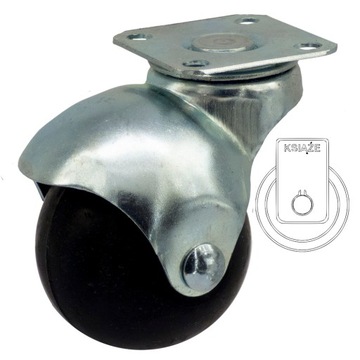 Диаметр колеса 40, тележка, полка, шкаф, стол, 1MPG40