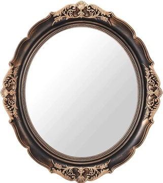 Dekoracyjne lustro ścienne w stylu vintage