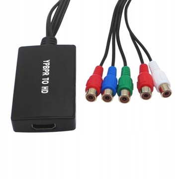 IRIS Kabel adapter konwerter z Component 5 x RCA do HDMI telewizor ma HDMI
