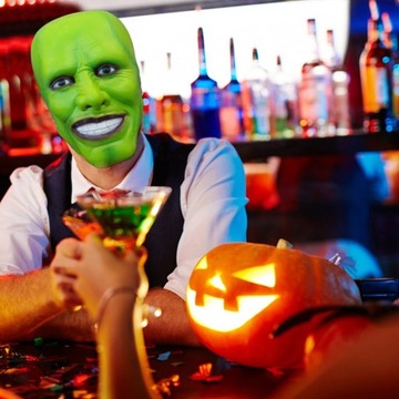 Латексная маска для косплея Джима Керри из фильма! Г