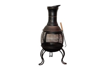 Palenisko ogrodowe z funkcja grila 82cm