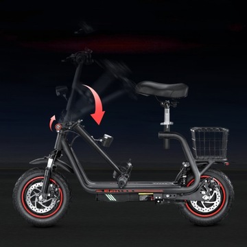 Складной электрический самокат для взрослых BOGIST 500 Вт 12 дюймов 13 Ач