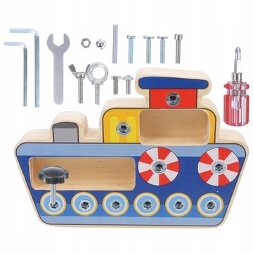 Nauka demontażu nakrętek Squiz Toys