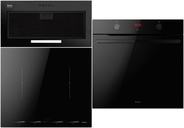 Zestaw AGD AMICA STUDIO ED37515V+ OMC6274B+ PI6544PHTS4UN 2.0 STUDIO Czarny