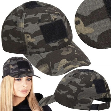 CZAPKA Z DASZKIEM MORO WOJSKOWA BEJSBOLÓWKA MĘSKA KHAKI CAMO DASZEK NA LATO