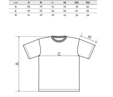 ФУТБОЛКА МУЖСКАЯ CLASSIC NEW 132 MALFINI ЧЕРНАЯ Размер 3XL