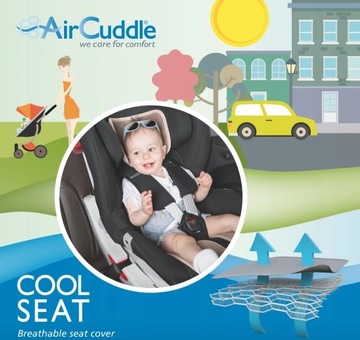 Вставка для сиденья AirCuddle с защитой от пота 9–18 кг