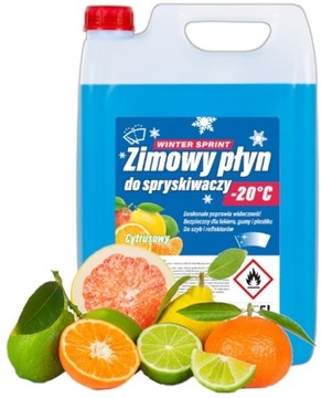 WINTERPRINT ЖИДКОСТЬ ДЛЯ ОМЫВАТЕЛЯ ВЕТРОВОГО СТЕКЛА 5Л