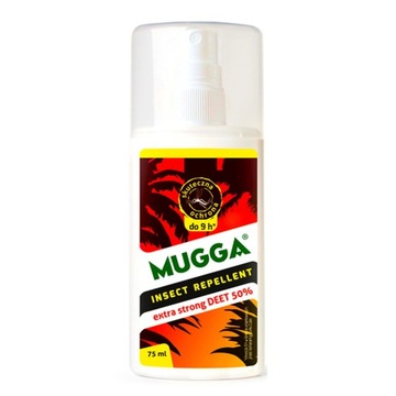 SPRAY MUGGA 50% DEET EXTRA STRONG KOMARY KLESZCZE