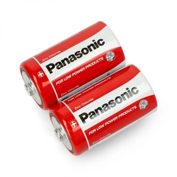 BATERIE PANASONIC R-20 2 SZT.