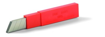 WZMOCNIONE OSTRZA WYSOKIEJ JAKOŚCI WZMOCNIONE OSTRZA 18mm SCHULLER OP.10szt