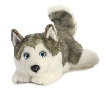 Maskotka pluszowa piesek HUSKY mięciutki pluszak