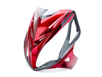 Верхняя передняя крышка для Zipp Quantum RC 125 2021 красный/графит (половина