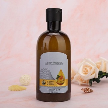 400 ml unisex Imbirowy szampon do włosów Odżywczy olejek kontrolujący HV