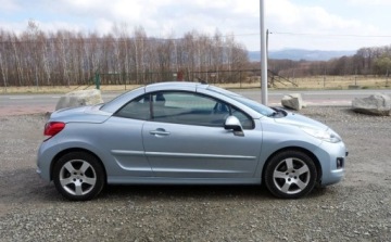 Peugeot 207 CC 1.6 VTi 120KM 2010 Peugeot 207 CC 1.6 120KM Kabriolet Zarejestrowany Klima Grzane fotele 1.6, zdjęcie 3