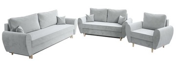 Zestaw wypoczynkowy Max 3+2+1 Kanapa, Sofa, Fotel