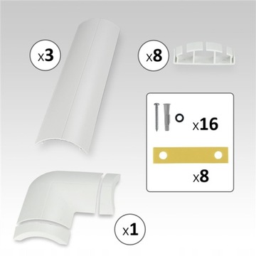 Крышка кабеля TREQ TQCM