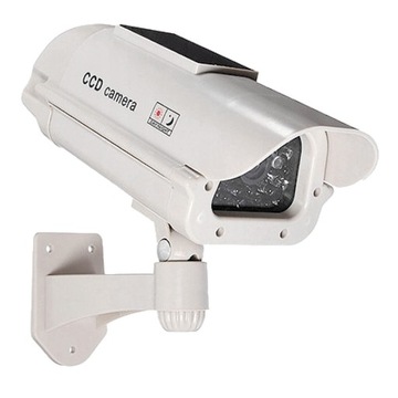 ATRAPA KAMERY TUBOWEJ CCD LED SOLARNA