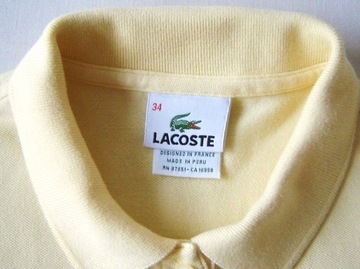 LACOSTE POLÓWKA DAMSKA rozm. 34