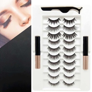 Sztuczne Rzęsy Magnetyczne Magnesy 10SZT eyeliner