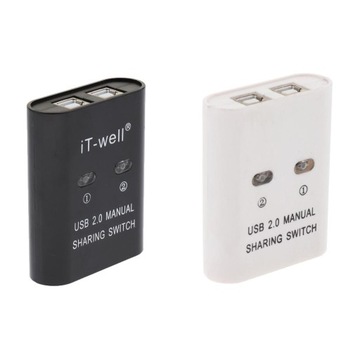 USB -переключатель коммутатора KVM Box Box Black