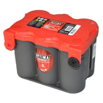 AKUMULATOR 12V 50AH/815A 254X175X200 RED - STARTING AGM (BIEGUN GWINT L+)