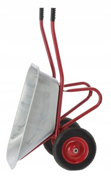 ДВУХКОЛЕСНАЯ ОЦИНКОВАННАЯ МОЩНАЯ САДОВАЯ ТЕЛЕЖКА САДОВАЯ ТЕЛЕЖКА 140 Л