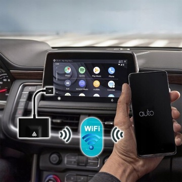 Беспроводной адаптер Carplay Android Auto Bluetooth WiFi 5 ГГц USB-C