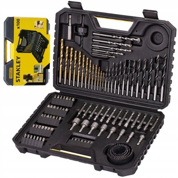 STANLEY STA7205 Komplet wierteł i bitów w walizce