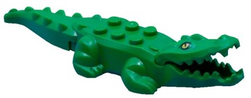Lego City 18904c04pb01 zwierzęta krokodyl zielony
