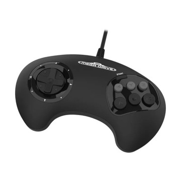 Pad Przewodowy SEGA Mega Drive 9-pin Retro-Bit Big6 Arcade