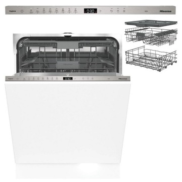 Zmywarka Gorenje HW663D600 16 kpl. 3 szuflada 9,6l do zabudowy 60 A+++