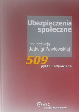 UBEZPIECZENIA SPOŁECZNE JADWIGA PAWŁOWSKA + GRATIS
