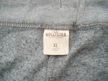 HOLLISTER JOGGERY Męskie Dresowe Rurki A&F r XL