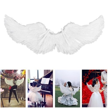 SKRZYDŁO DLA DZIECI REKWIZYTY TEKTURA Z PIÓR