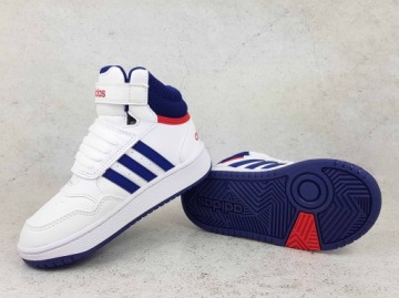 ADIDAS HOOPS MID GZ9650 ДЕТСКАЯ ОБУВЬ НА ВЕЛКРО EARBY