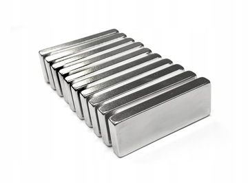 MAGNES NEODYMOWY MAGNESY 30x10x5 30/10/5 mm 10 SZT