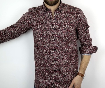 DANIEL BESSI Мужская рубашка fb732 Размер L 41/42