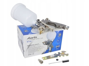 Pistolet Lakierniczy Auarita MP-500 LVLP Dysza 1,5mm Reduktor Elektroniczny