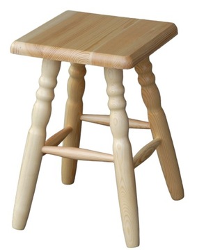 TABORET KUCHENNY STOŁEK TOCZONY KWADRAT KOLORY