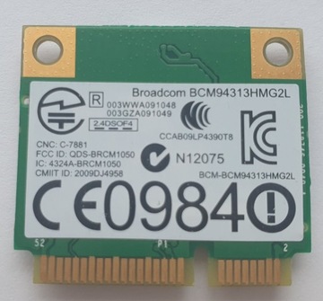 КАРТА WIFI DW 1501 0K5Y6D