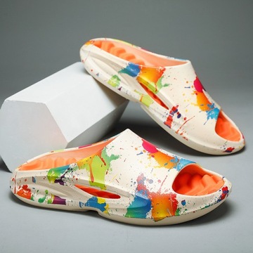 Men Slippers EVA Beach Flip Flops Non-slip Sandals