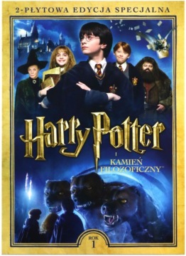 HARRY POTTER I KAMIEŃ FILOZOFICZNY (2DVD)