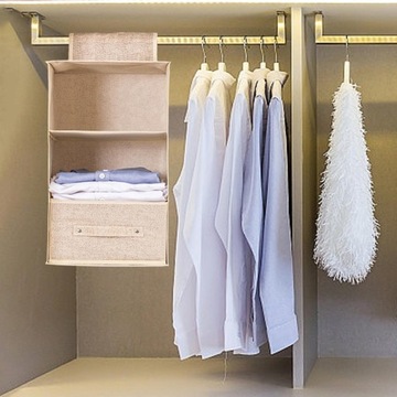 Подвесной органайзер для шкафа в общежитии, квартира, портативный складной